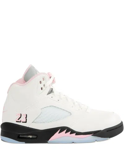 Jordan Air  5 Sneakers In White