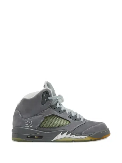 Jordan Kids' Air  5 Retro Suede Sneakers In Multi