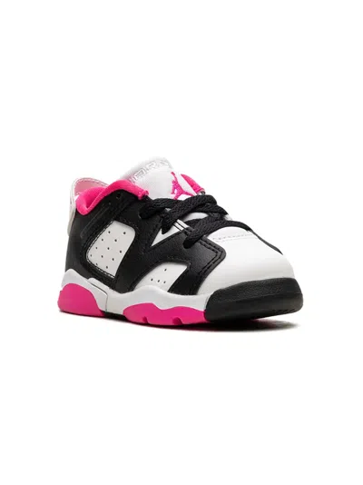 Jordan Babies' Air  6 Low "fierce Pink" Sneakers In White
