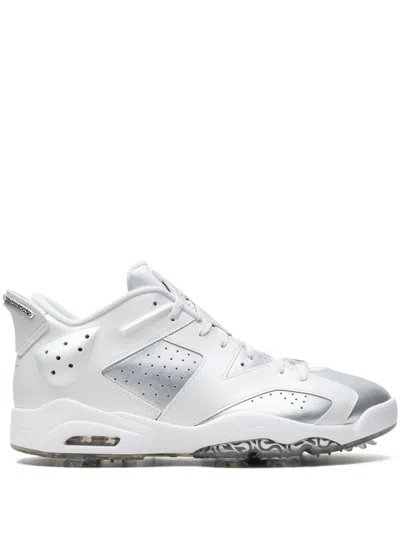 Jordan Air  6 Low "gift Giving" Golf Shoes In Silver