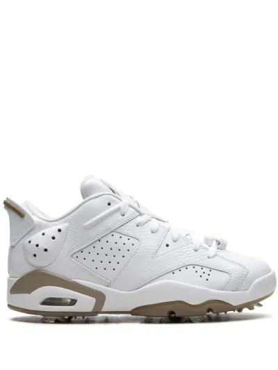 Jordan Air  6 Low Golf "white/khaki" Sneakers In 白色
