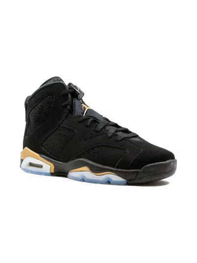 Jordan Kids' Air  6 Retro Sneakers In Black