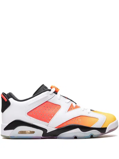 Jordan Air  6 Retro Low Se "total Orange" Sneakers In White