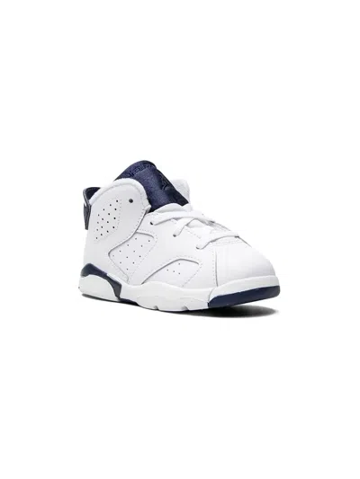 Jordan Babies'  6 Retro Bt Sneakers In White