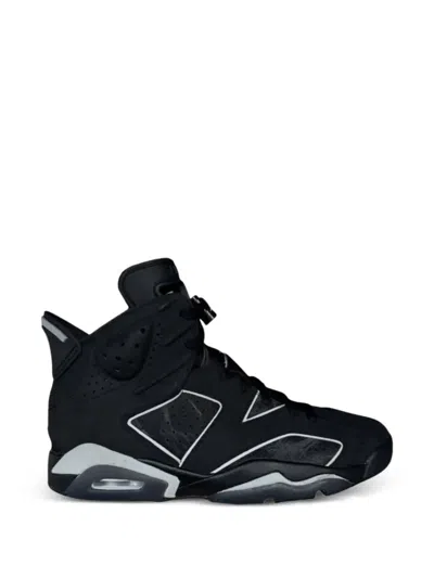 Jordan Kids' Air  6 Retro Sneakers In Black