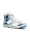 Jordan Air  6 Retro "washed Denim" Sneakers In White