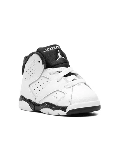 Jordan Babies' Air  6 "reverse Oreo" Sneakers In White