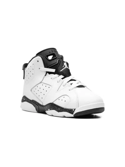 Jordan Kids' Air  6 Retro "reverse Oreo" Sneakers In White
