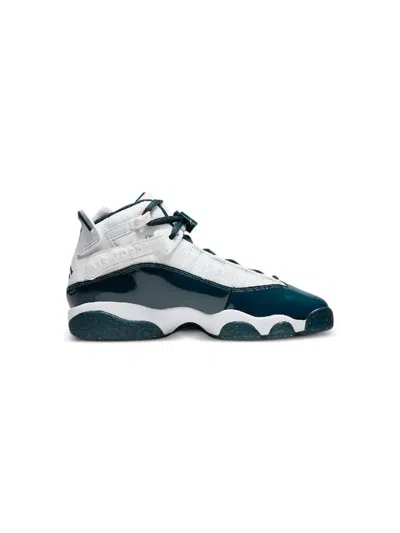 Jordan Kids' Air  6 Rings "navy" Sneakers In Blue