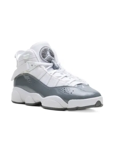 Jordan Kids' Boys  6 Rings In White/cool Gray/white