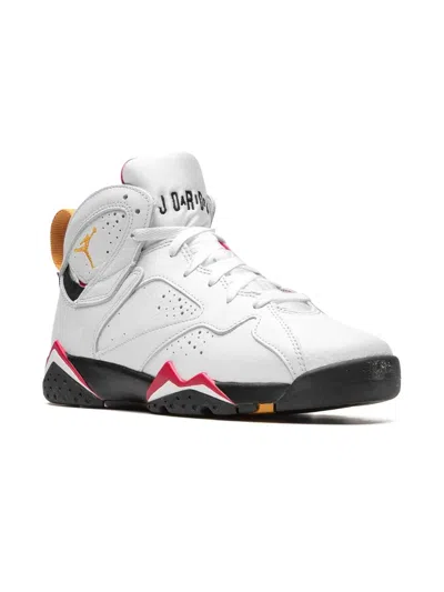 Jordan Kids' Air  7 "cardinal" Sneakers In White