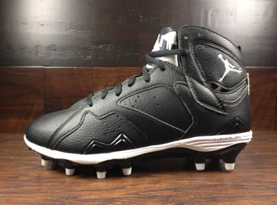 Pre-owned Jordan Air  7 Retro Vii (black / White) Oreo Football Cleat [719543-010] Men Bnib