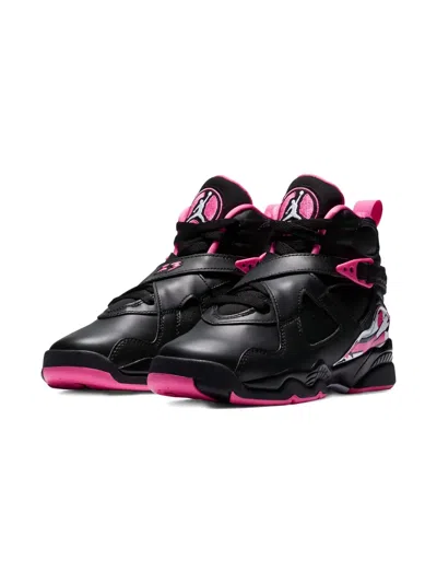 Jordan Kids' Air  8 Retro Ps "pinksicle" Sneakers In Black