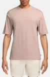 Jordan Air  85 Embroidered T-shirt In Pink Oxford