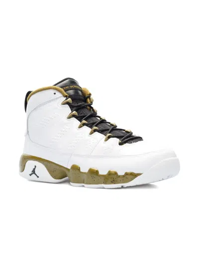 Jordan Kids' Air  9 Retro Bg "statue" Trainers In White