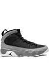 Jordan Air  9 Retro "particle Grey" Sneakers In Black