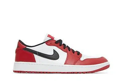 Pre-owned Jordan Air  Air  1 Low Golf 'chicago' Dd9315-600 Men's Shoes In Varsity Red/black/white
