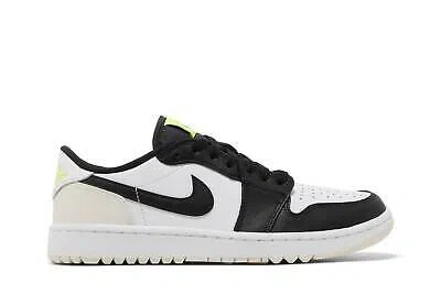 Pre-owned Jordan Air  Air  1 Low Golf 'phantom Volt' Dd9315-108 In White/black/phantom/volt