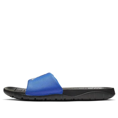Jordan Air  Break Slide 'game Royal' In Black