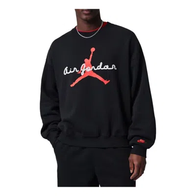 Jordan Air  Brooklyn Fleece Crew Neck Sweatshirt 'black'
