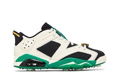 Pre-owned Jordan Air  Eastside Golf X Air  6 Retro Low Golf '1961' Fj0848-100 In White/malachite/black/metallic Gold