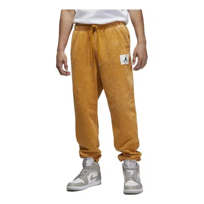 Jordan Air  Essential Sweatpants 'brown' In Yellow