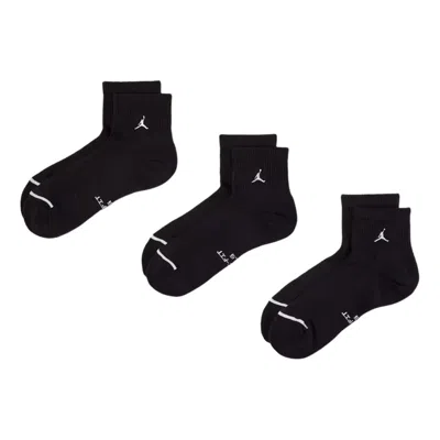 Jordan Air  Everyday Elevated Ankle Socks (3 Pairs) 'black'