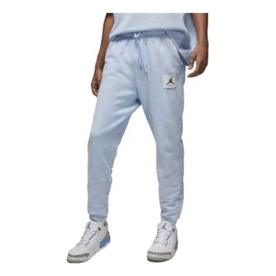 Jordan Air  Flight Fleece Washed Pants 'ice Blue'