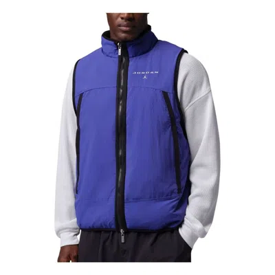 Jordan Flight Mountainside Reversible Gilet In Blue