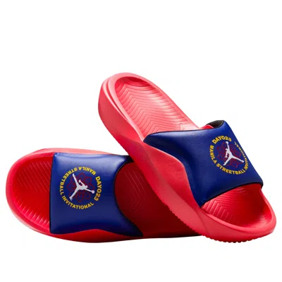 Jordan Air  Franchise Slides 'deep Royal Blue Red' In Multi