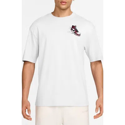 Jordan Air  Has Landed Graphic T-shirt In White