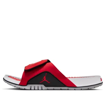 Jordan Hydro 4 Retro Slides In Red
