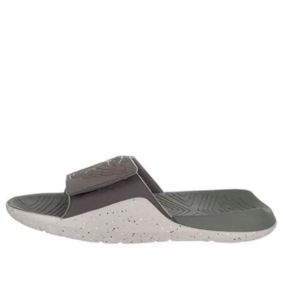 Jordan Air  Hydro 7 Slide 'clay Green' In Gray