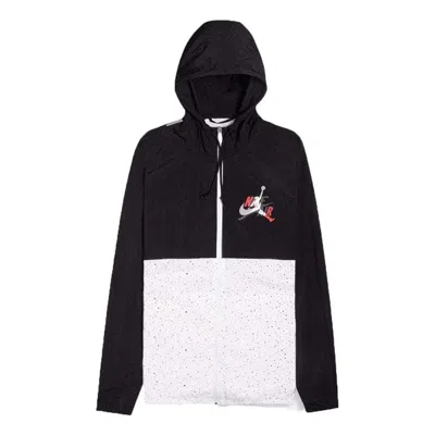 Jordan Air  Jumpman Classics Jacket 'black Red' In Multi