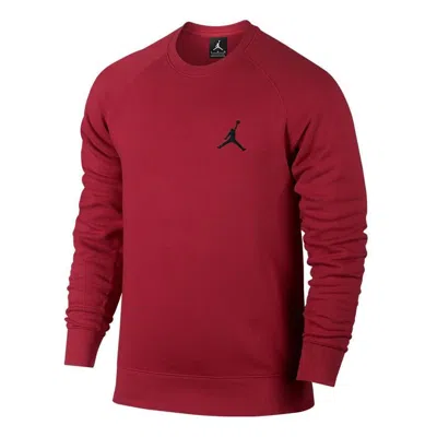 Jordan Air  Logo Crew Neck Sweatshirt 'red'
