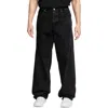 Jordan Air  Loose Fit Jeans In Black