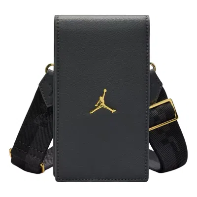 Jordan Air  Monarch Lanyard Wallet 'off Noir' In Black