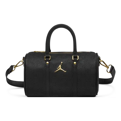 JORDAN Air Jordan Monogram Crossbody Bag 'Black Gold'