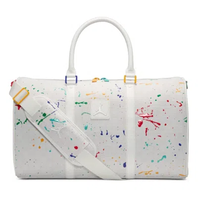 Jordan Air  Monogram Duffle Bag 'sail' In Gray