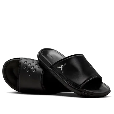 Jordan Air  Play Slide 'black Metallic Silver'