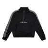 Jordan Air  Remastered Half Zip Jacket Pullover 'black Smoke Grey'
