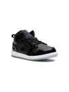 Jordan Air  Retro 1 Mid Se Td "space Jam" Sneakers In Black