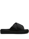 Jordan Air  Sophia "black/red" Slides In Black