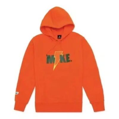 Jordan Air  Sportswear Like Mike Fleece 2 Pullover Hoodie 'orange'