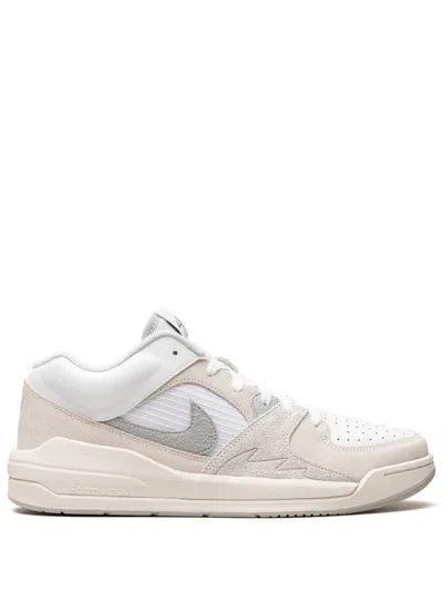 Jordan Air  Stadium 90 "white/grey" Sneakers In Neutrals