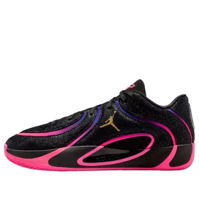 Jordan Mens Jayson Tatum  Tatum 4 Stingray In Purple/black/pink