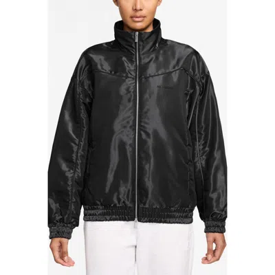 Jordan Air  Track Jacket In 010 Black