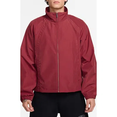 Jordan Air  Track Jacket In Red
