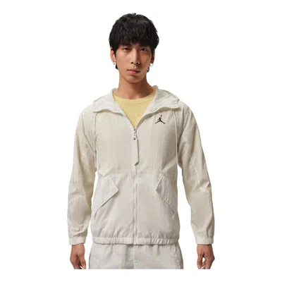 Jordan Air  Utility Woven Jacket 'phantom Grey White' In Neutral