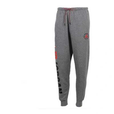 Jordan Air  Winter Utility Athleisure Casual Sports Stay Warm Fleece Lined Long Pants Gray In Brown